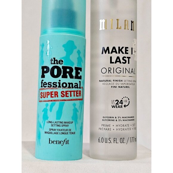 New Benefit Cosmetics The POREfessional & Super Setter and Milani Make It Last - Picture 2 of 2